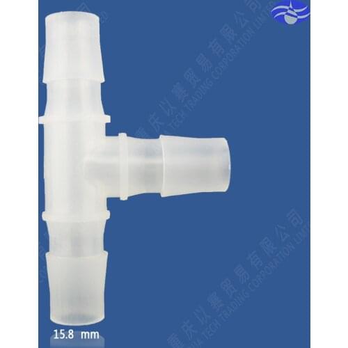 15.8mm(5/8") Tee plastic pipe connector,hose connector,pipe fittings