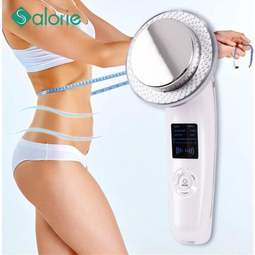 6 in 1 EMS Ultrasonic Body Slimming Massager Ultrasound Cavitation Fat Burner Galvanic Infrared Ultrasonic Therapy
