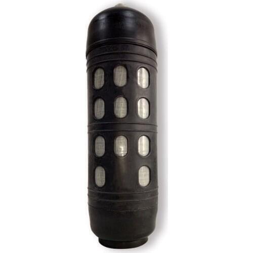 AC68901 Carbon fiber SCUBA diving cylinder PCP Airsoft rifle Paintball tank protective rubber caps fully wrap cover Acecare