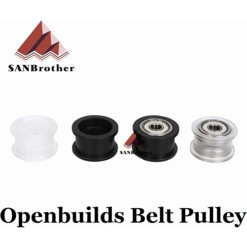 3D printer accessories Openbuilds passive wheel plastic pulley driven wheel Perrin idler wheel smooth wheel