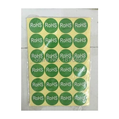 Free shipping wholesales stock round ROHS sticker dia. 3cm/custom paper sticker/logo/clothing labels printing 360 pcs a lot