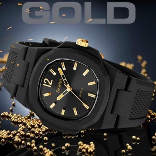 Luxury Quartz Watch Mens Fashion Top Brand SKMEI Wristwatch Business Mens Watches 50M Waterproof Clock For Gift Shockproof