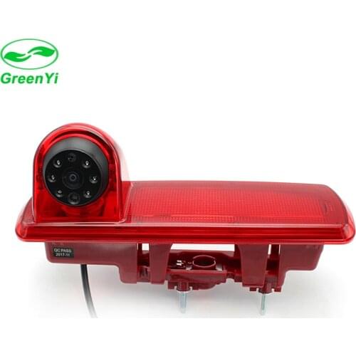 GreenYi IR LED Night Vision Car Brake Light Rear View Camera for Opel Vauxhall Vivaro Renault