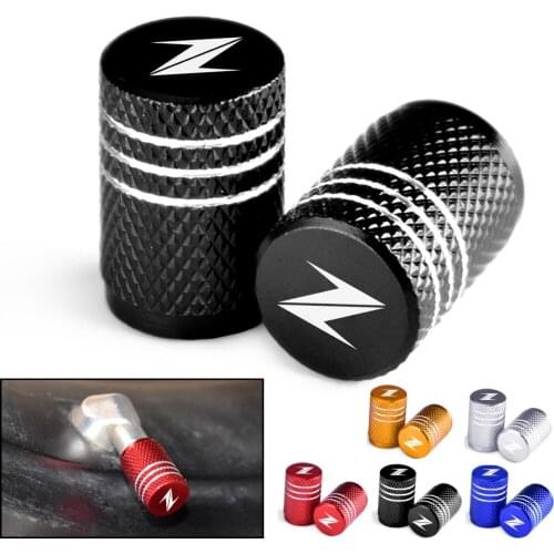 Z LOGO Motorcycle Tire Air Valve Caps Moto Wheel Tyre Dust Stems Cover For Kawasaki Z250 Z400 Z650 Z750 Z800 Z900 Z1000 All Year