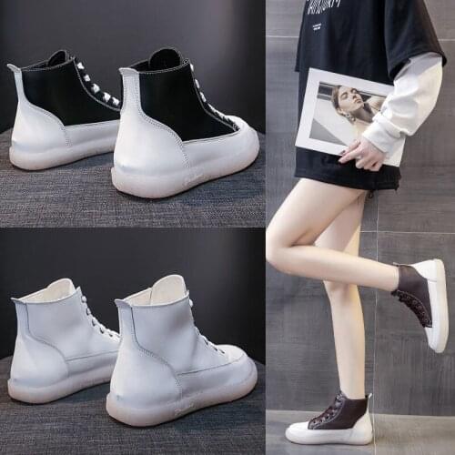 Ins Hot Flats Woman Sneakers Womens Shoes Ladies Casual Breathable Female Vulcanized Shoes Lace Up Woman Comfort Walking Shoes