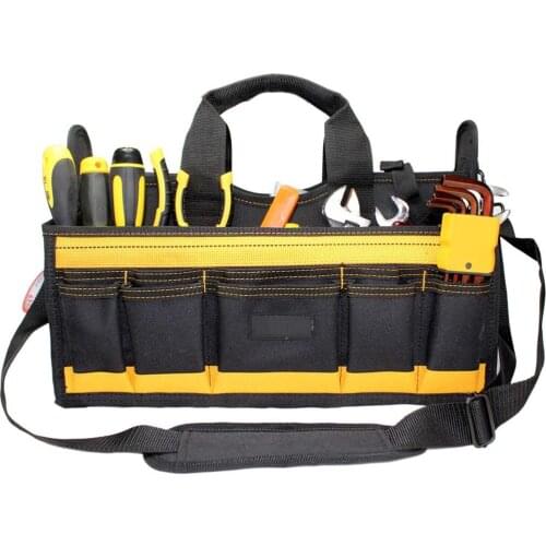 Multifunctional tool bag, electrician tool bag, thick wear-resistant large capacity hardware repair kit Tool bag