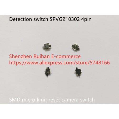 Original new 100% detection switch SPVG210302 SMD 4pin micro limit reset camera switch