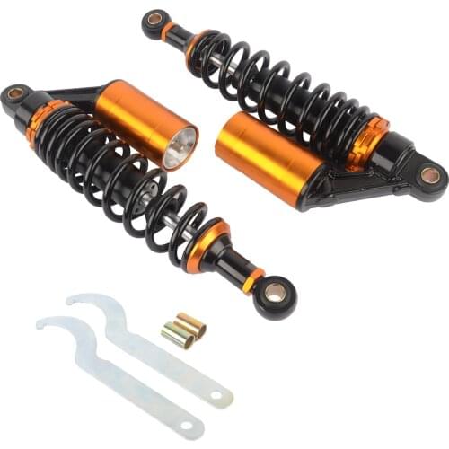 AP03 Rear Air Shock Absorbers Pair 12.5" 320mm Motorcycle for Honda Yamaha