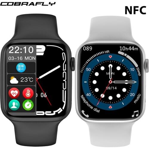 COBRAFLY M26Plus Smartwatch 1.77 Inch Screen Support Bluetooth Call Wireless Charger M26 Plus Watches PK W26 pro HW22plus