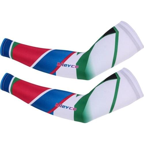 Basketball Armguard Sports Protective Gear Tennis Riding Luvas Ciclismo Breathable Warm Long Bracers Sleeve Sunscreen Arm Set