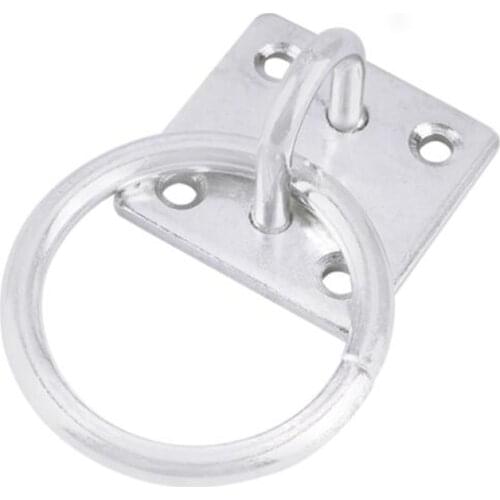 Cavassion Horse Stable Tool using for Tying Horses Horse-Tie Ring Stable Ring Durable Iron Material