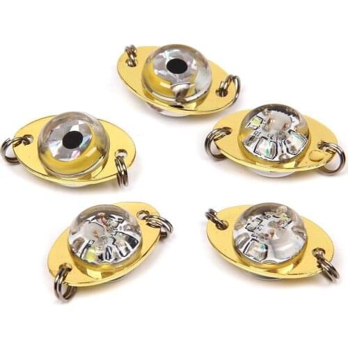 LED Fishing Float Deep Water Night Fishing Gear Underwater Colorful Boat Shaped Trap Squid Shape Fish Accessories Fishing Bait