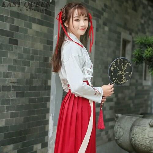 Hanfu women ancient Chinese clothing han dynasty Chinese folk dance dress clothing cosplay Chinese dress FF1188
