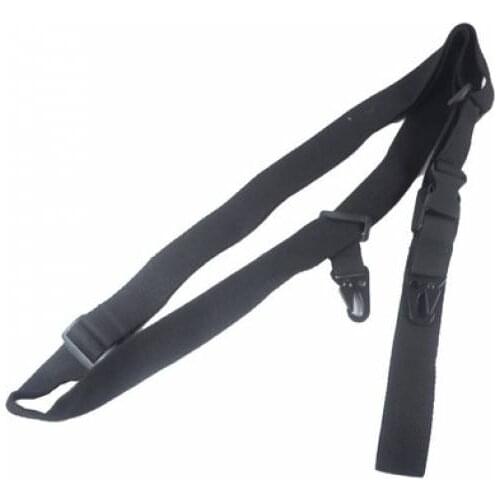 3 point black airsoft kr022 cordura with carabiners Belt metal