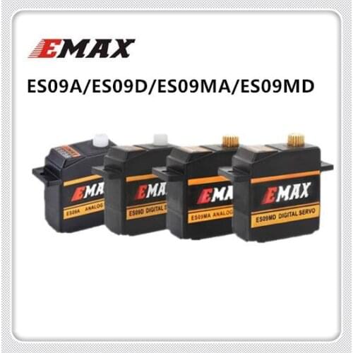 4pcs/lot EMAX ES09A ES09D ES09MA ES09MD Servo Dual-Bearing Specific Swash For Trex 450 RC Helicopters
