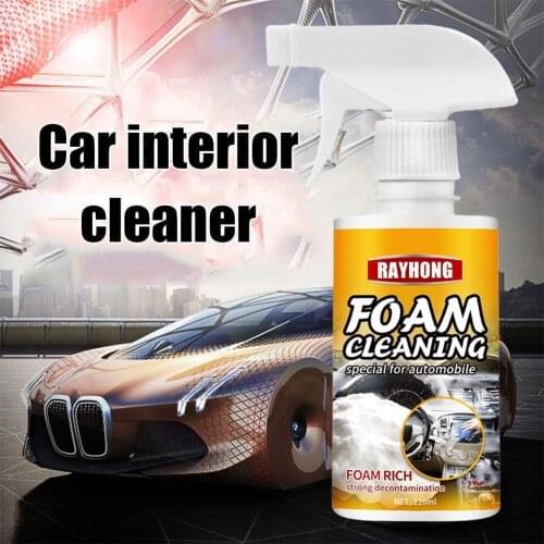 60ml/120ml Multi-purpose Foam Cleaner Anti-aging Cleaning Automoive Car Interior Home Cleaning Foam Cleaner Spray