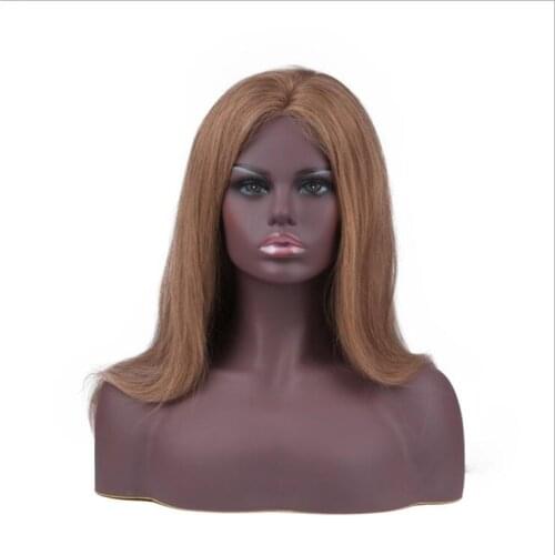 Afro-American Female Realistic Manikin Head Bust Sale For Jewelry Hat Earring Lace Wig Display Cabeza Maniqui head mannequin
