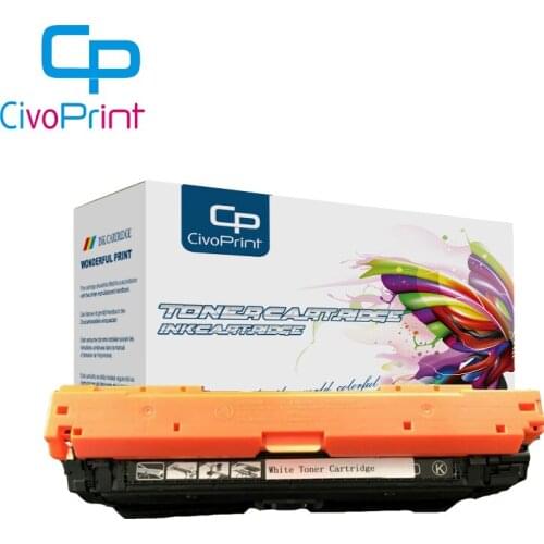 Civoprint compatible white toner cartridge 307A CE 740A 741A 742A 743A for HP CP5220 CP5225 CP5225n CP5225dn