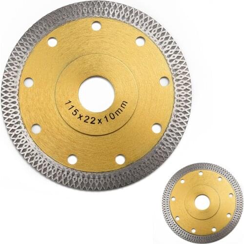 105/115/125mm Diamond Porcelain Saw Blade Hot Sintered Diamond Circular Disc For Cutting Granite Marble Concrete Porcelain Tiles