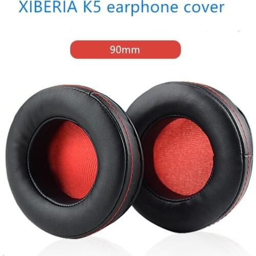 For XIBERIA K5 earphone cover sponge cover K0 earphone cover ear cotton earmuffs round 95 100mm earphone holster 1 pair Thick