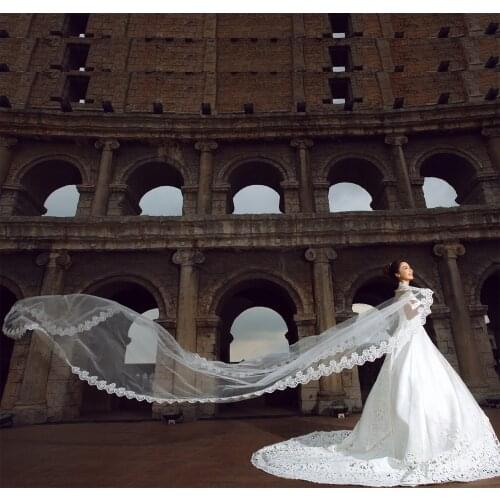 Ensotek Wedding Lace Veils