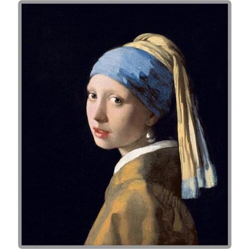 Famous Painting "Girl with a Pearl Earring" 5D DIY Diamond Painting Full Square Round Diamond Embroidery Sale Rhinestone Picture