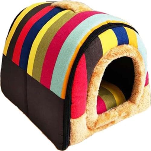 Kennel Teddy Dual-use Removable and Washable Cat Litter Small Pet Dog Golden Retriever Large Supplies Four Seasons Autumn Winter
