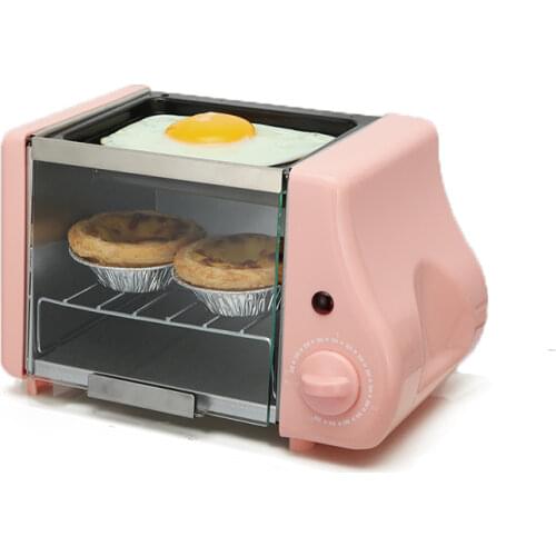 Multifunction mini electric Baking Bakery roast Oven grill fried eggs Omelette frying pan breakfast machine bread maker Toaster