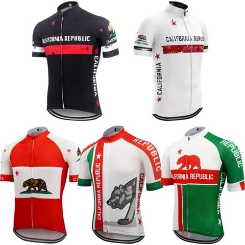 Retro California Republic cycling Jersey 2020 Multi New BIke clothing jersey ciclismo pro RACE NATION Team Mtb cycling clothing