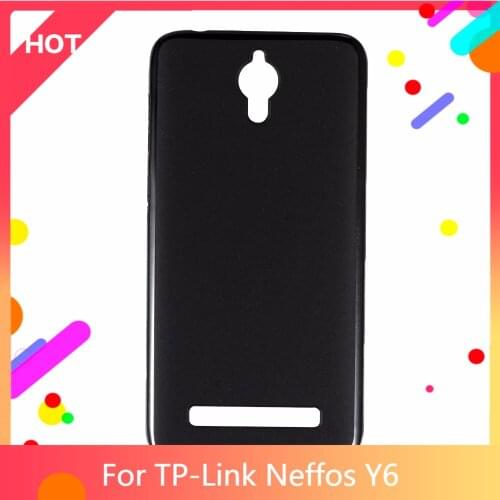 Neffos Y6 Case Matte Soft Silicone TPU Back Cover For TP-Link Neffos Y6 Phone Case Slim shockproof