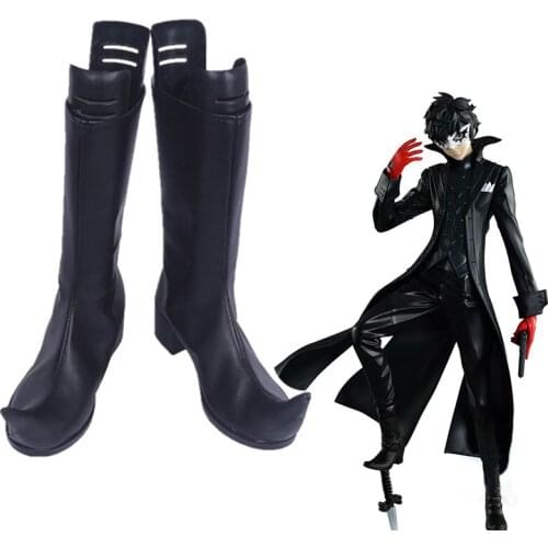 Game Persona 5 Cosplay Shoes Akira Kurusu JOKER Cosplay Shoes Halloween Carnival Party Ren Amamiya Daily Leisure Shoes