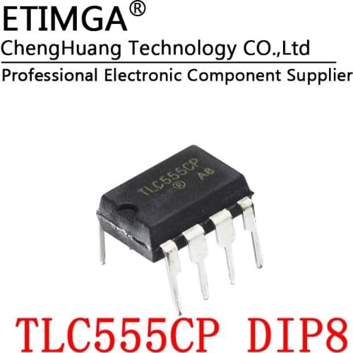 Original TLC555 TLC555CP DIP-8 Timer and oscillator