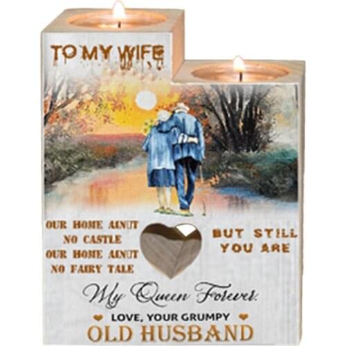 Candle Holder Decoration Durable Heart-shaped Candlestick Ornament 2 Individual Holders Elegant Artwork For Home Decoration