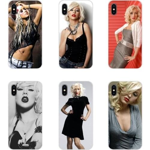 Pop Singer Star Christina Aguilera Mobile Phone Covers For Apple iPhone X XR XS 11Pro MAX 4S 5S 5C SE 6S 7 8 Plus ipod touch 5 6