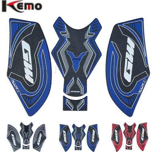 For SUZUKI GW250 GW 250 gw250 gw 250 Motorcycle Side Decal Gas Knee Grip Protector Anti Slip Sticker Tank Traction Pad