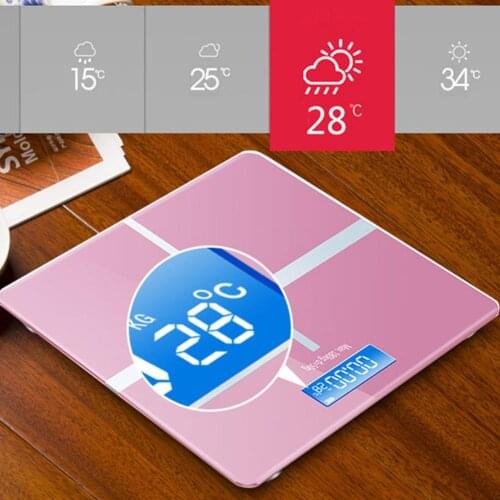 Body Fat Scale BMI Scale Smart Electronic Scales LED Digital Bathroom Weight Scale Balance Body Composition Analyzer