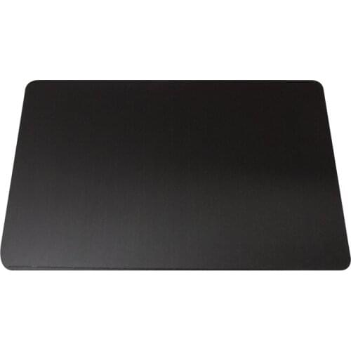 Blank 50Pcs/Set Of Black Sandblasted Anodized Aluminum High-End Business Card Nameplate Laser Engraved Engraving Customization