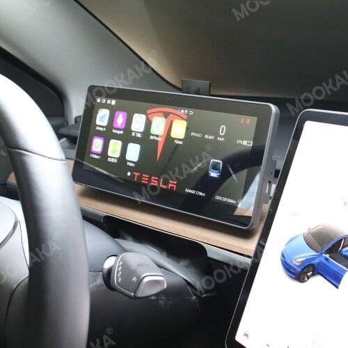 10.25'' Digital Touched Performance LCD Android 9.0 Media Player Dashboard for Tesla Model 3 & Model Y Support Carplay 2+32GB