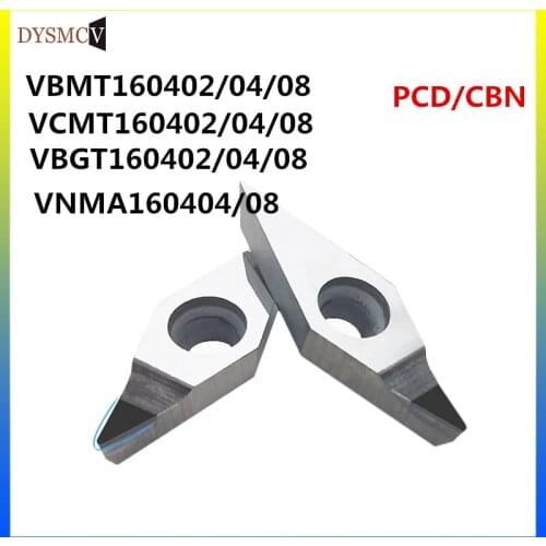 5 pieces VBMT160404 PCD CBN turning insert CBN CNC lathe cutting insert insert for ssjcr support