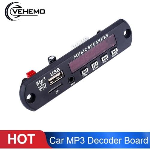 Audio decoder Car MP3 Decoder Board Audio Module Audio Player Accessories Speakers MP3 player module FM Radio USB Interface