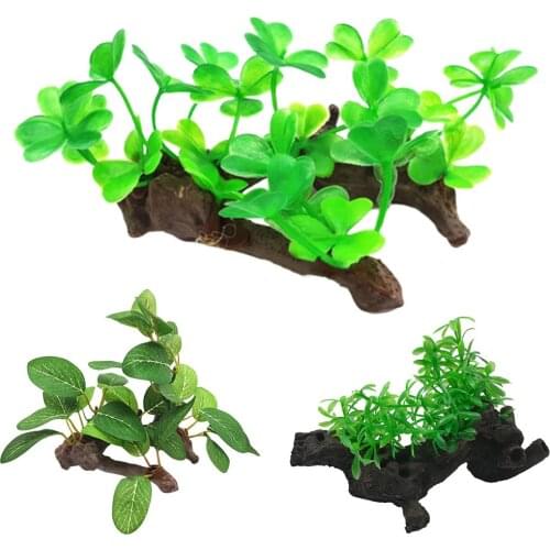 Artificial Water Plants Aquarium Simulation Grass Landscape Fish Tank Decor