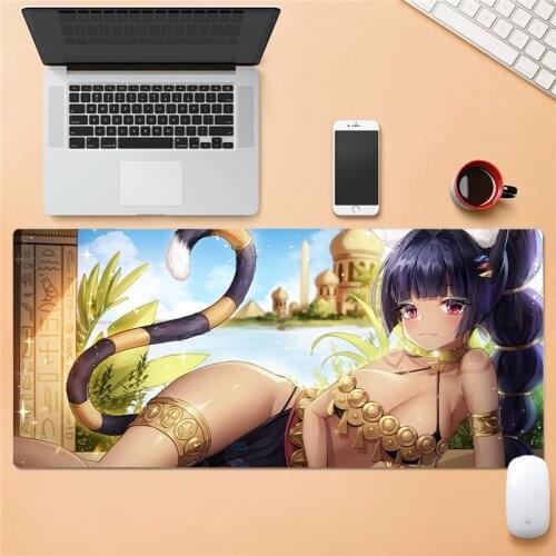 Girl heart cartoon mouse pad small cute office non-slip creative desk pad mouse pad anime mouse pad small mouse pad custom map k