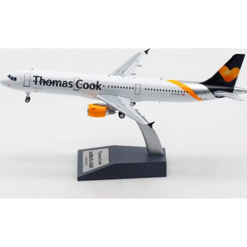 Diecast Plane Model Toy 1:200 A321 G-TCDY for Thomas Cook airlines aircraft airplane models adult children toys for display show