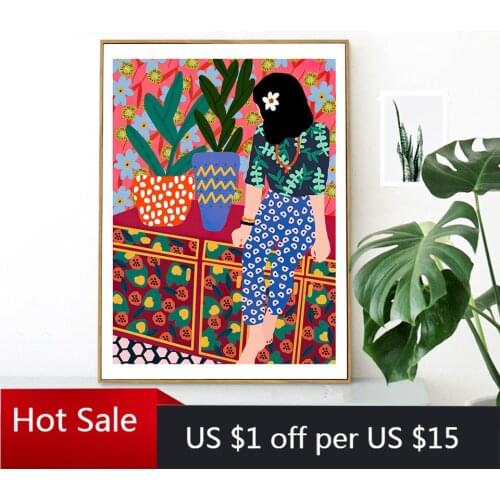 Cartoon Poster Nordic Kids Canvas Painting Wall Decor Art Pictures For Modern Living Home Room Decorative On The Wall