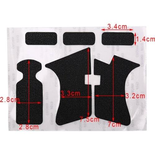Non-Slip Rubber Texture Grip Wrap Tape Glove For Glock 17 19 23 Holster 9mm Pistol Magazine Accessories