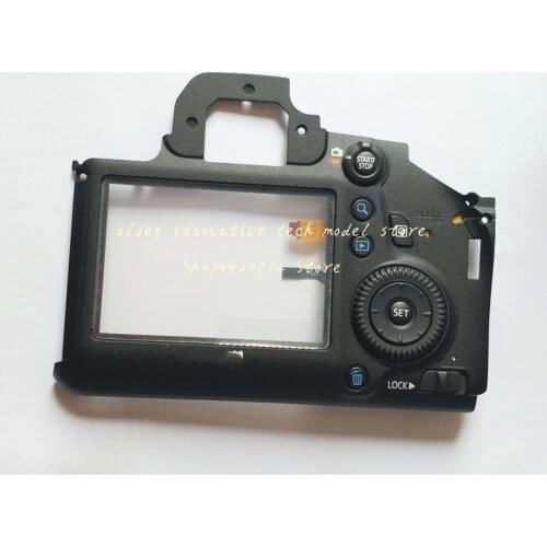 Brand New Original For Canon 6D Back Cover Rear Shell Assy With LCD Screen Protection Board Menu Button Cable Repair Part