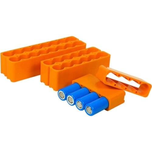 Lithium Battery Fixture Single Row Double-sided 18650 Battery Spot Welding Fixer Battery Pack Fast Welding Fixed Bracket 875F