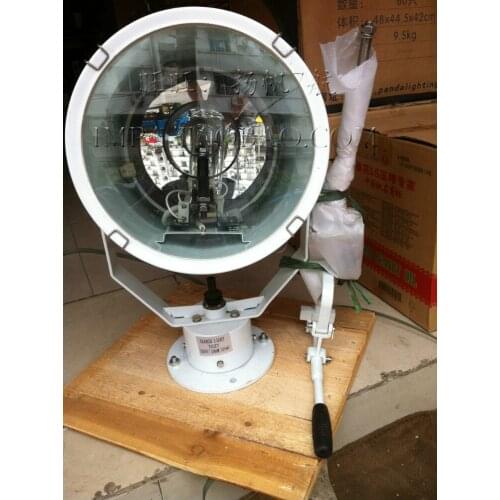 Lightship with sweeping sea rescue alert Spotlights nightTG26 TG27 TG28 marine searchlight search lights