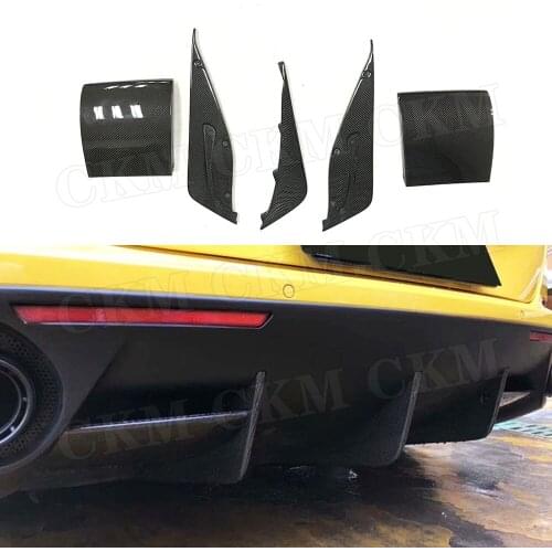 Carbon fiber Rear bumper Diffuser for Ferrari California 2015 Auto Car Decoration