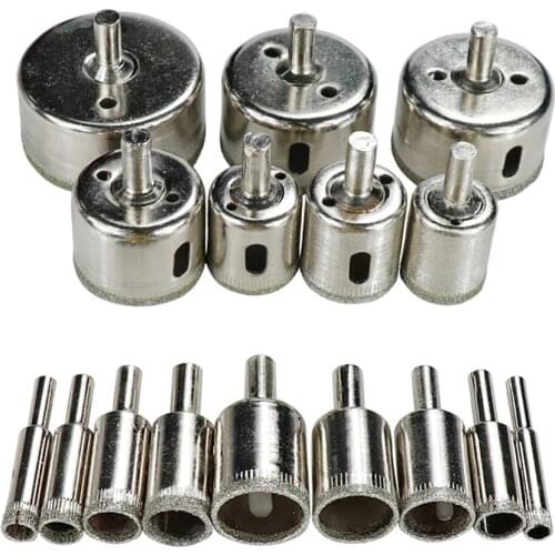 Diamond Coated Drill Bit 3-60mm Diamond Core Bit for Tile Marble Glass Ceramic Hole Saw Drill